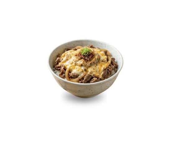 Cheese Gyudon (芝士牛丼)